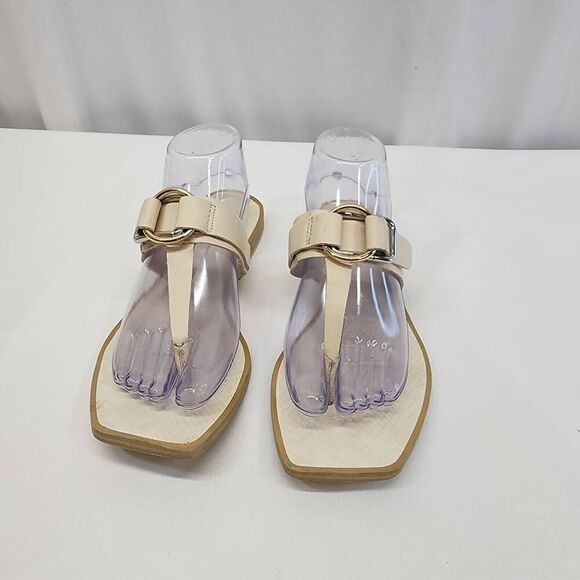 Dolce Vita Size 8.5 Ilene Cream Sandals M - Picture 3 of 10